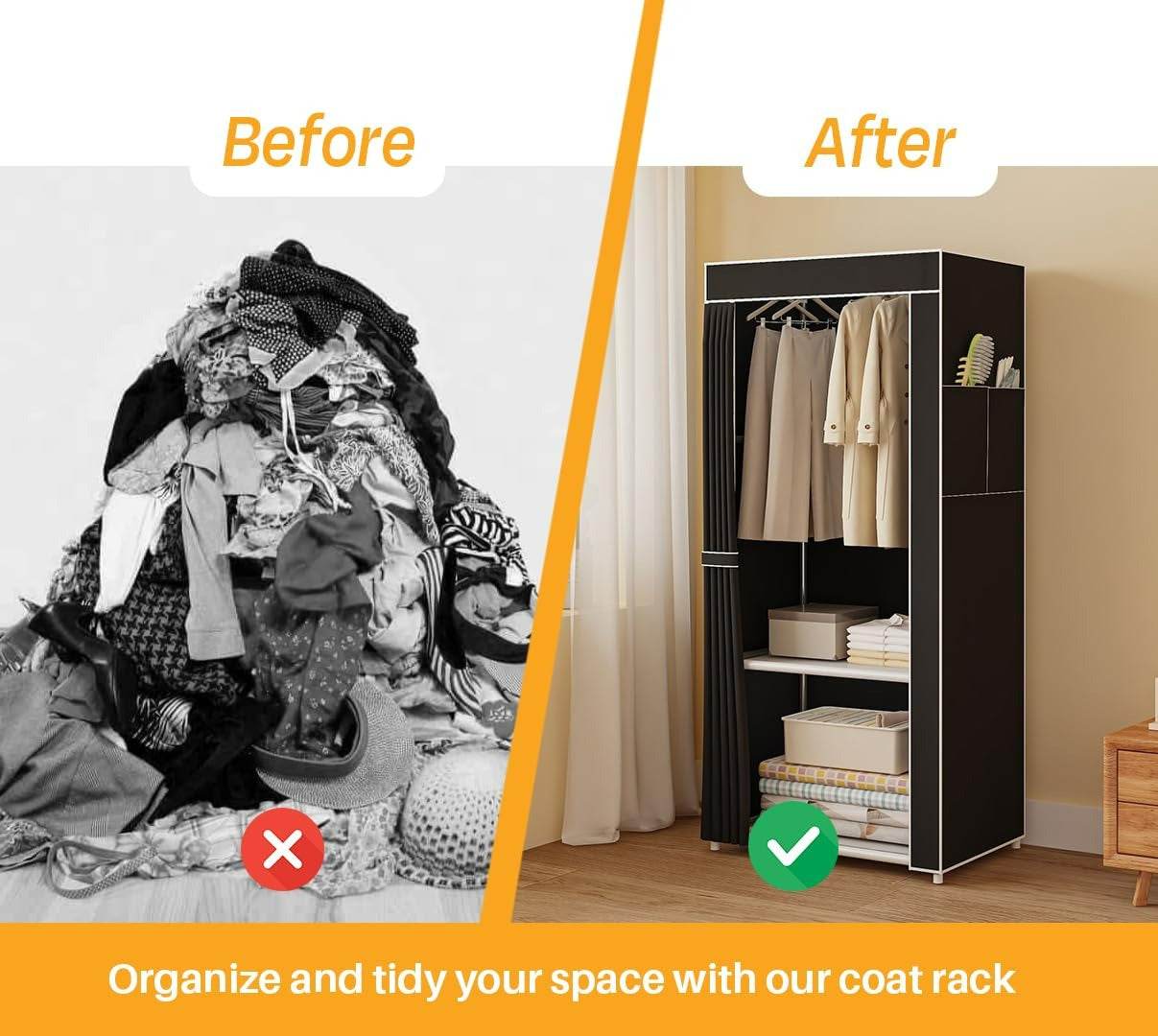 Portable Modern Wardrobe - DMC Wholesale