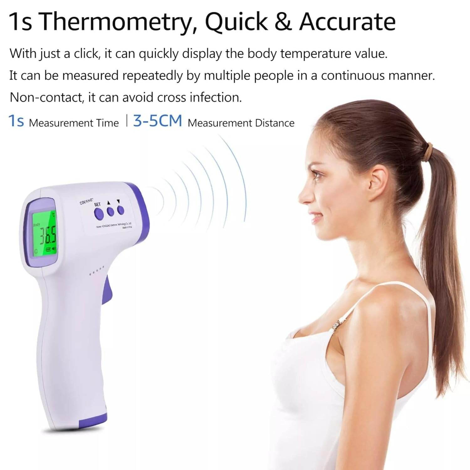 Infrared Forehead Thermometer - DMC Wholesale