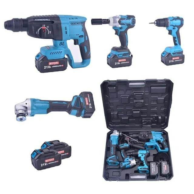 Combination Power Tool Set (68V)(2 Batteries) - DMC Wholesale