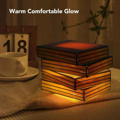 Vintage Stacked Books Lamp - DMC Wholesale