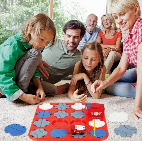 Brain Teaser Puzzles Maze Race Track (Fire) - DMC Wholesale