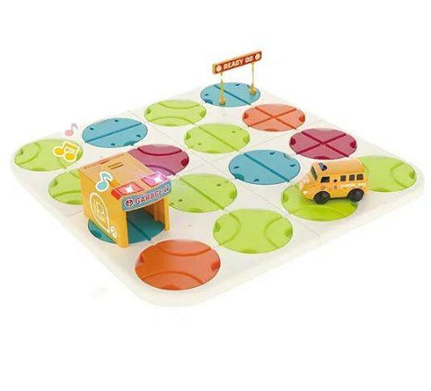 Brain Teaser Puzzles Maze Race Track (School Bus) - Alt View