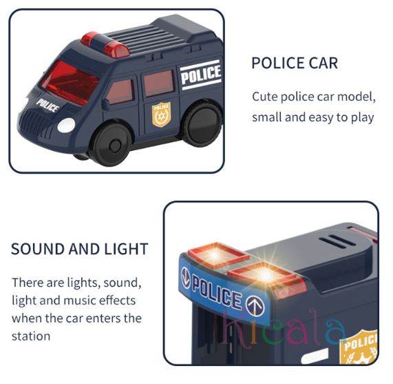 Brain Teaser Puzzles Maze Race Track (Police) - DMC Wholesale