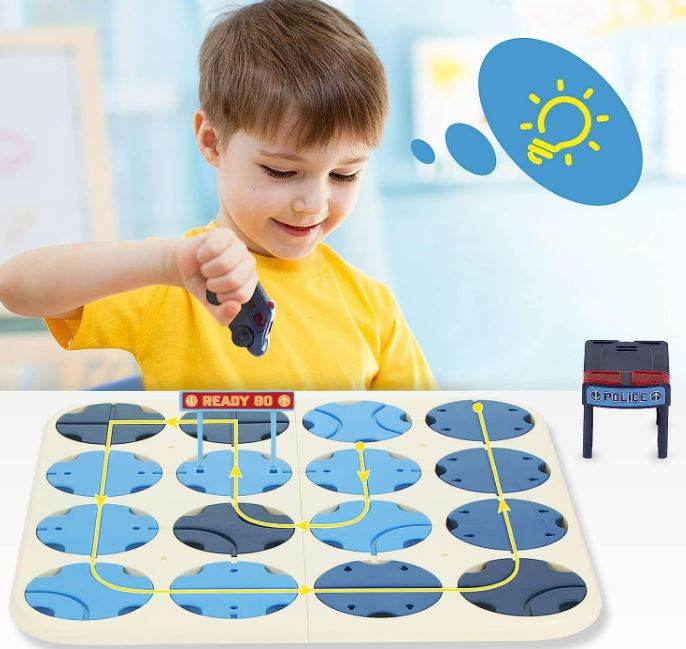 Brain Teaser Puzzles Maze Race Track (Police) - DMC Wholesale