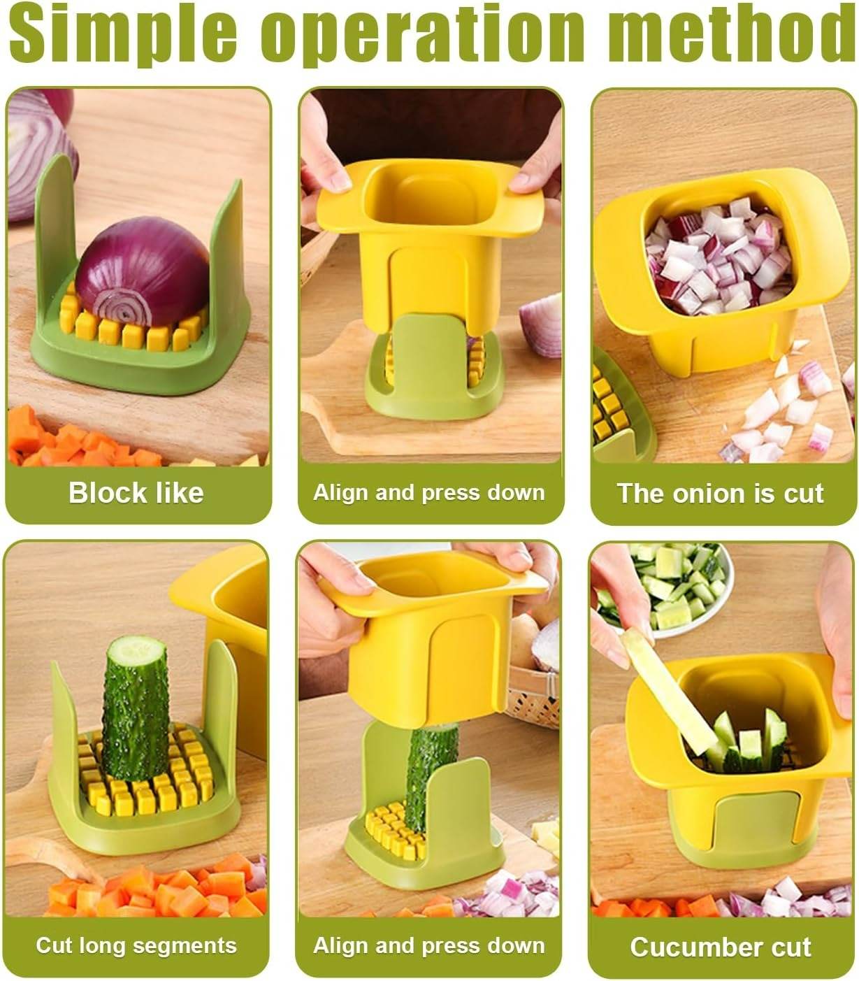 2in1 Quick Vegetable Chopper And Cutter - DMC Wholesale