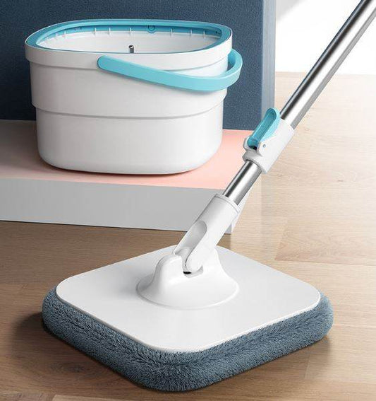 Microfiber Spin Mop & Bucket Floor Cleaning System - DMC Wholesale