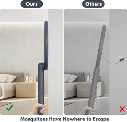 4in1 Folding Electric Mosquito Swatter - DMC Wholesale