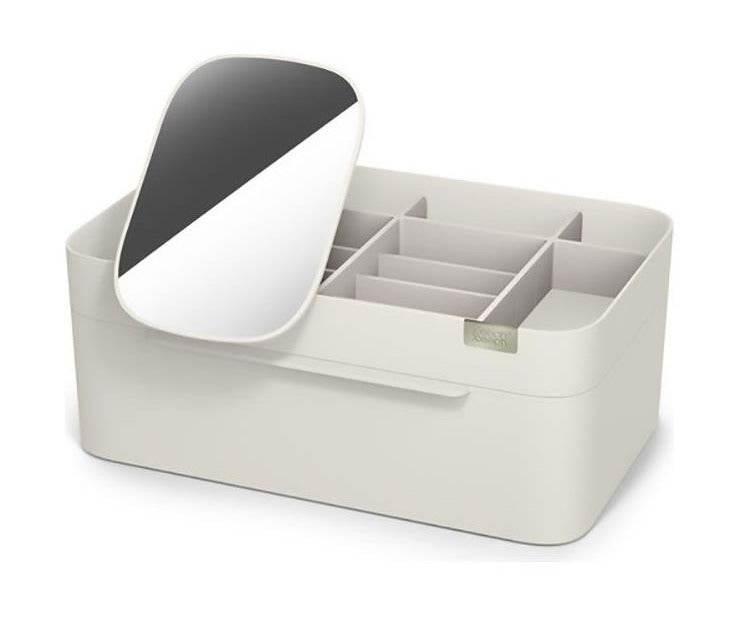 Cosmetic Makeup Organizer with Removable Mirror - DMC Wholesale