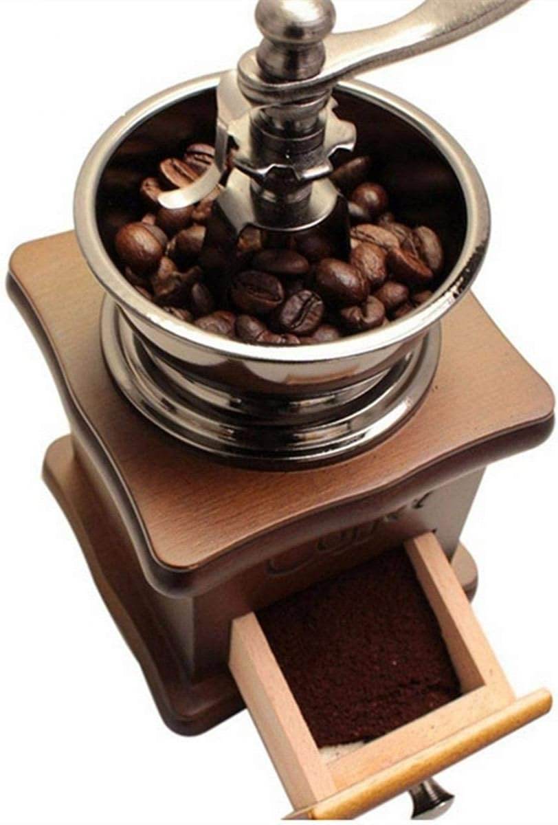Wooden Manual Coffee Grinder - DMC Wholesale