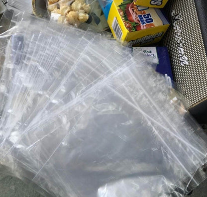 Small Zipper Seal Sandwich Freezer Bags (50 pcs) - DMC Wholesale