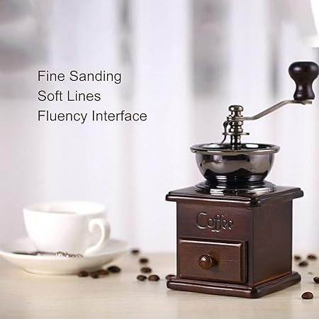 Wooden Manual Coffee Grinder - DMC Wholesale