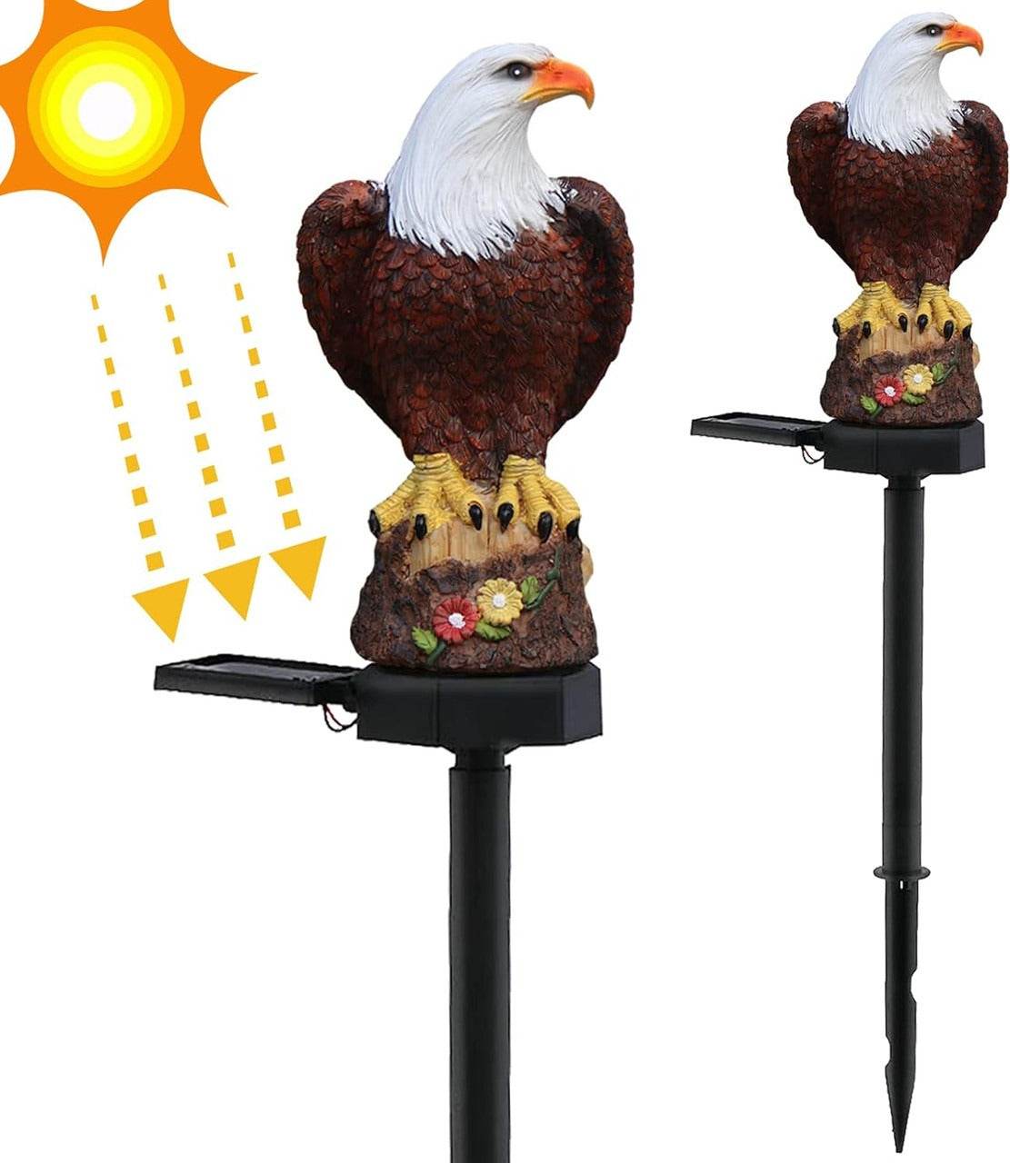 Eagle Shape Light LED Solar Garden Light - DMC Wholesale