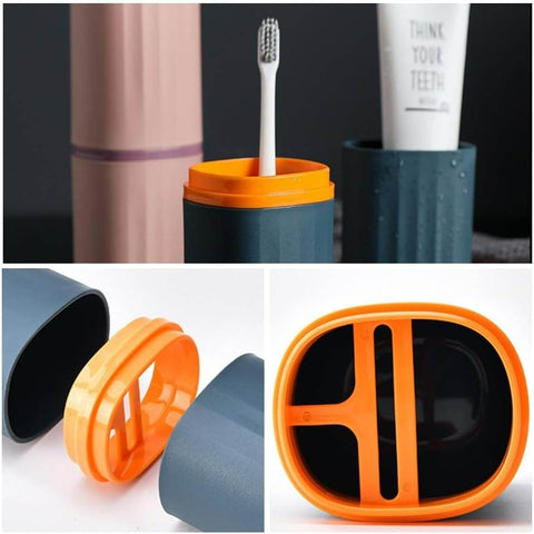 Travel Toothbrush And Comb Case