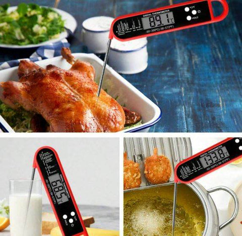 Instant Digital Food Thermometer - Alt View