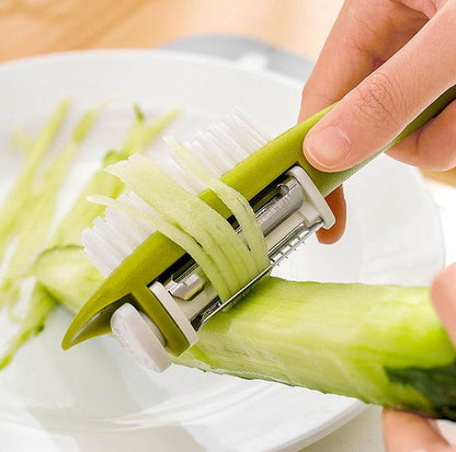 Multifunctional Vegetable Peeler With Cleaning Brush - DMC Wholesale