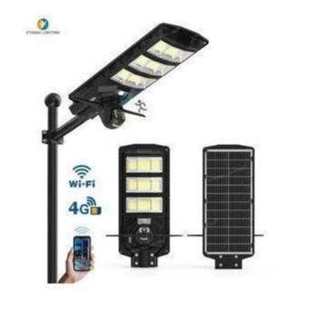 Solar Street Light CCTV Security Camera (WiFi) - DMC Wholesale