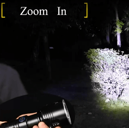 Ultra Bright High Lumens LED Flashlight (16.5cm) - DMC Wholesale