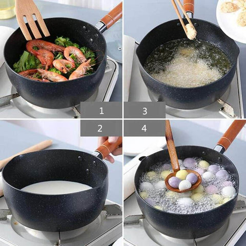 Mini Non-Stick Milk Pan (22cm) - Alt View