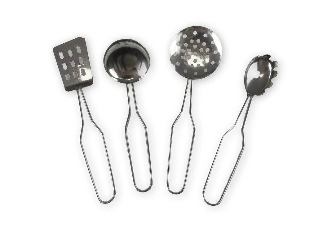 Stainless Steel Kitchen Set Toy For Kids (11 pcs) - DMC Wholesale