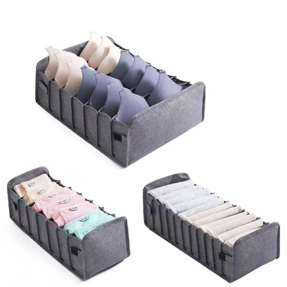 Foldable Underwear Organisers (3 pcs) - DMC Wholesale