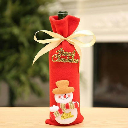 Christmas Decorative Wine Bottle Cover - DMC Wholesale