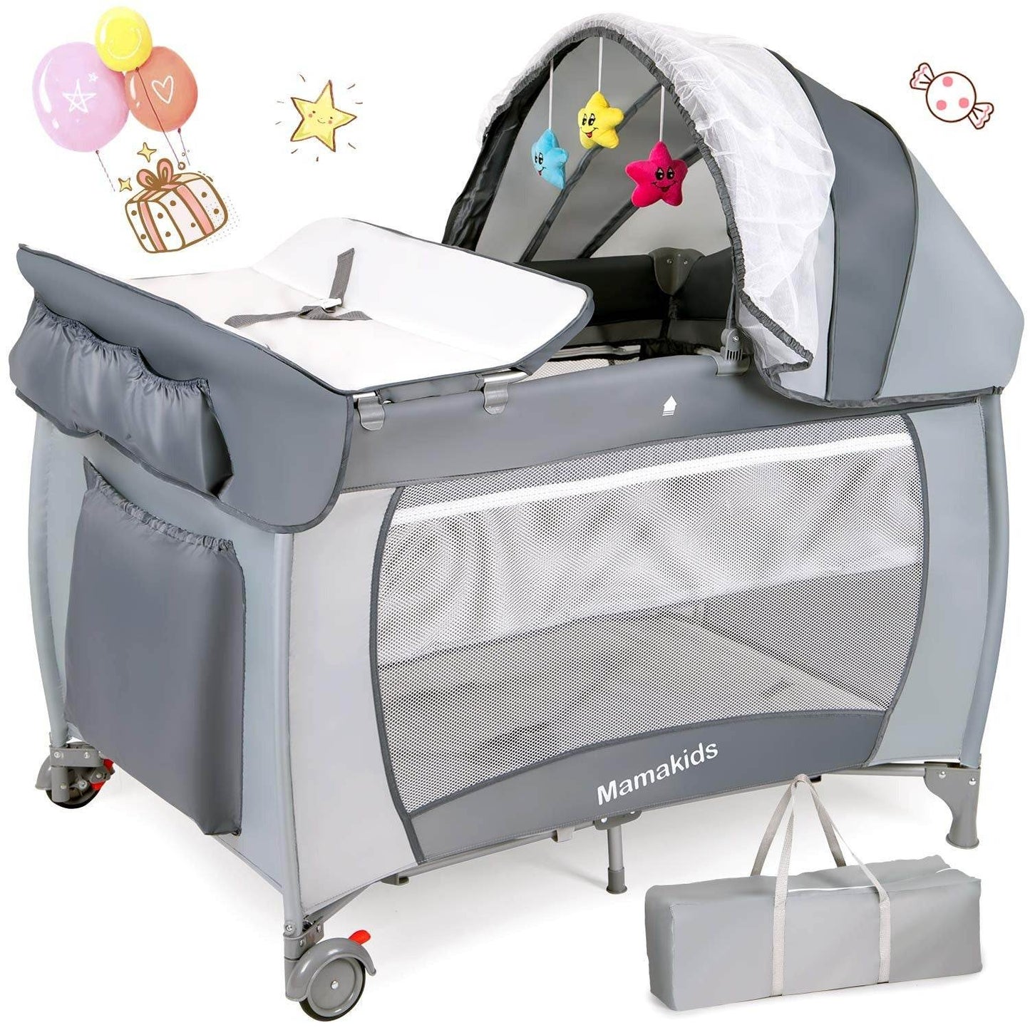 Portable and Foldable Baby Travel Crib - DMC Wholesale