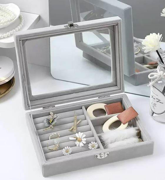 Multiple Compartments Jewellery Storage Box - DMC Wholesale