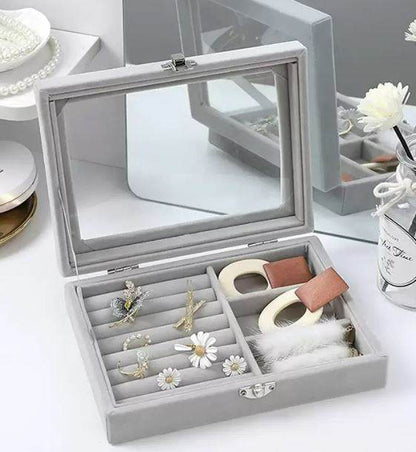 Multiple Compartments Jewellery Storage Box - DMC Wholesale