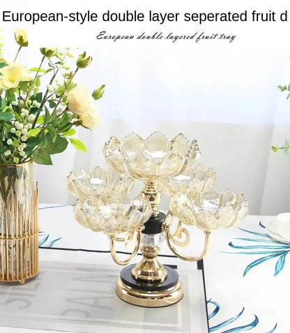 Five Plate Ornamental Fruit Bowl - DMC Wholesale