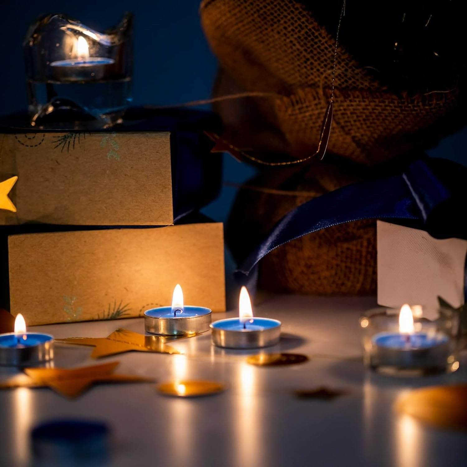 Coloured Tea Light Candles (50 pcs) - DMC Wholesale