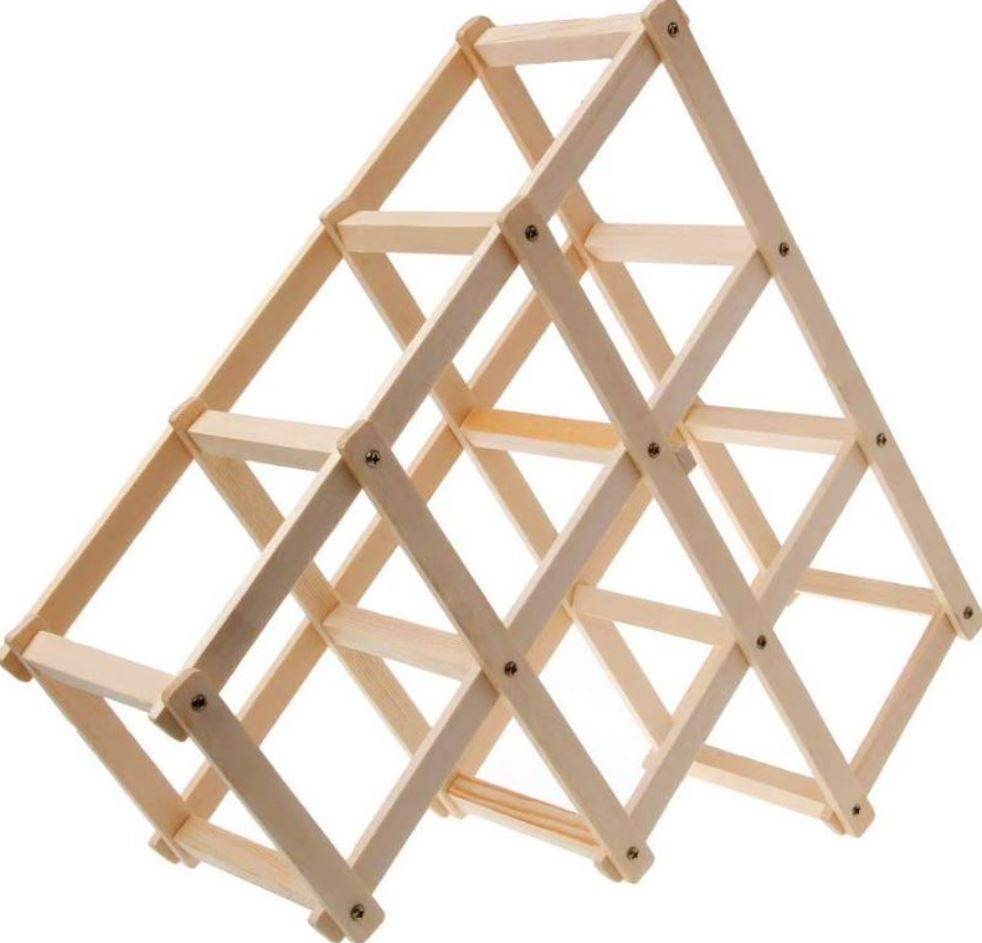 Wine Holder Rack (6 Bottle) - DMC Wholesale