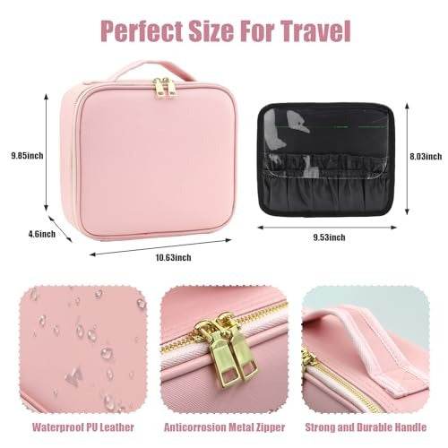 Lighted Makeup Case with Mirror - DMC Wholesale