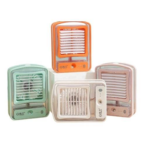 Water Cooled Desk Fan, With Humidifier Spray - DMC Wholesale
