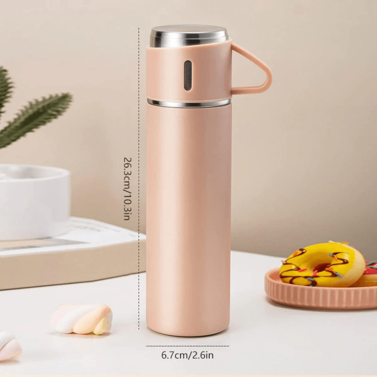 Vacuum Flask set (Pink) - DMC Wholesale
