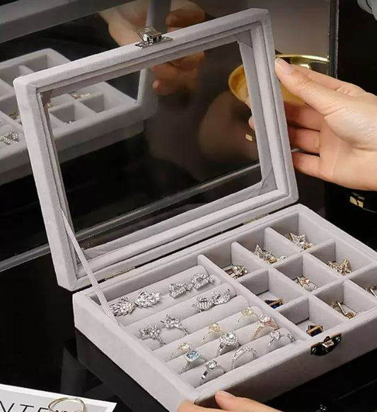 Multiple Compartments Jewellery Storage Box - DMC Wholesale