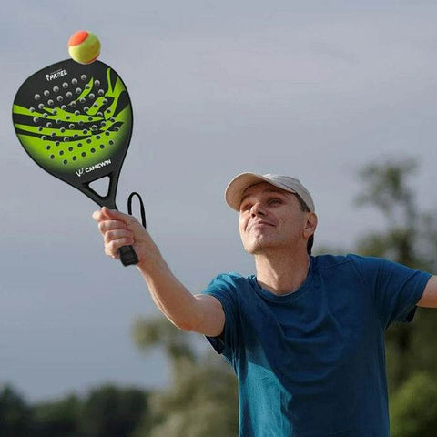 Paddle Racket Tennis Carbon Fiber Soft EVA Face Tennis Paddle