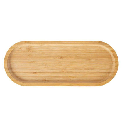 Wooden Oval Snack Plate - DMC Wholesale