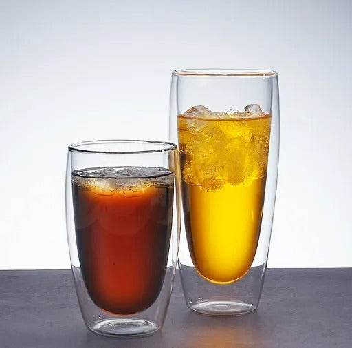 Double Walled Glass Cup (250ml) - DMC Wholesale