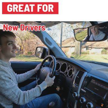 Wide View Rearview Mirror - DMC Wholesale