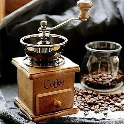 Wooden Manual Coffee Grinder - DMC Wholesale