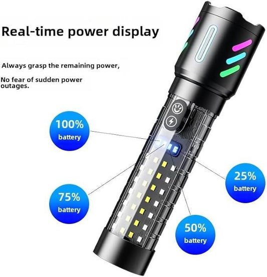 Handheld Powerful Flash Light for Outdoor - DMC Wholesale