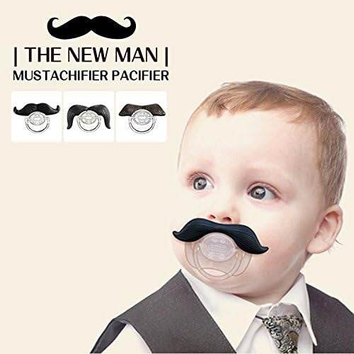 Funny Moustache Beard Dummy for Baby - DMC Wholesale