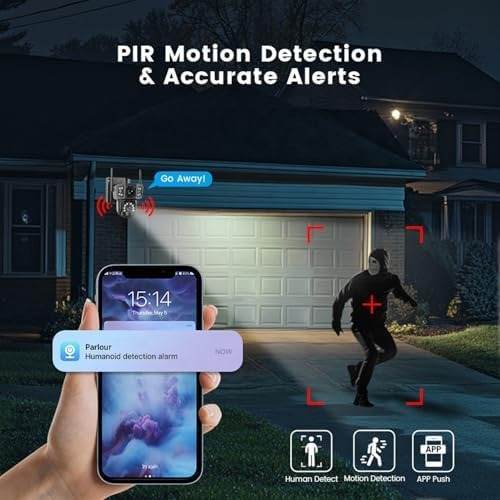 4K Solar Security Cameras Outdoor (4G) - DMC Wholesale