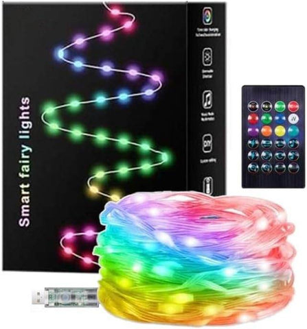 Intelligent LED String Wire Lights (10m)(100leds)