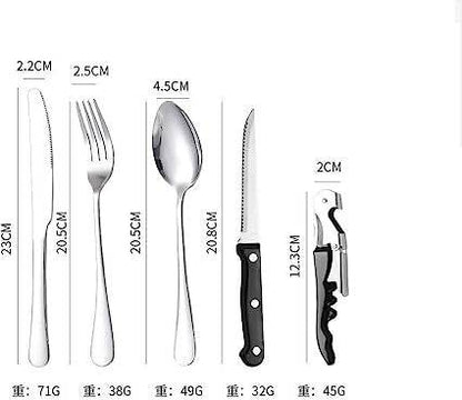 Stainless Steel Outdoor Cutlery Set - DMC Wholesale