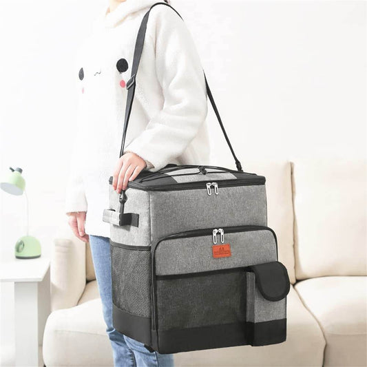 Insulated Rolling Cooler Bag - DMC Wholesale