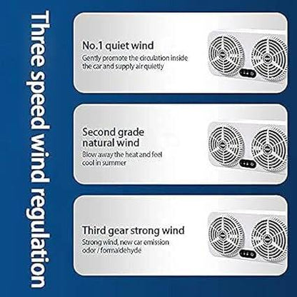 USB Car Ventilation Fan - DMC Wholesale