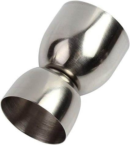 Silver Stainless Steel Cocktail Shaker Set (12 pcs) - DMC Wholesale