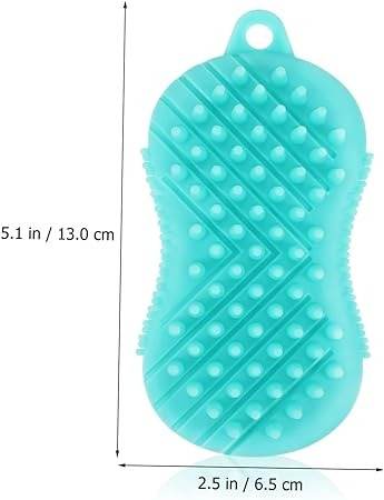 Silicone Shampoo and Body Massage Brush (Each) - DMC Wholesale