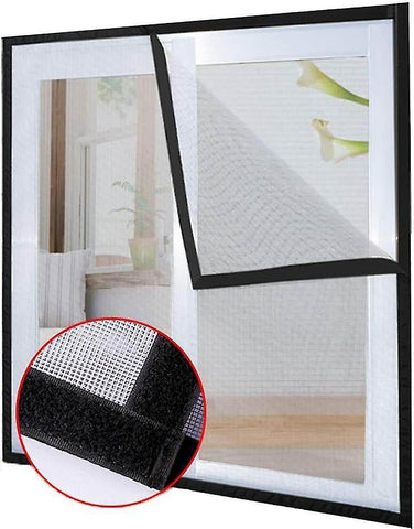 Velcro Window Screen Curtain (1.5x1.5m) - Alt View